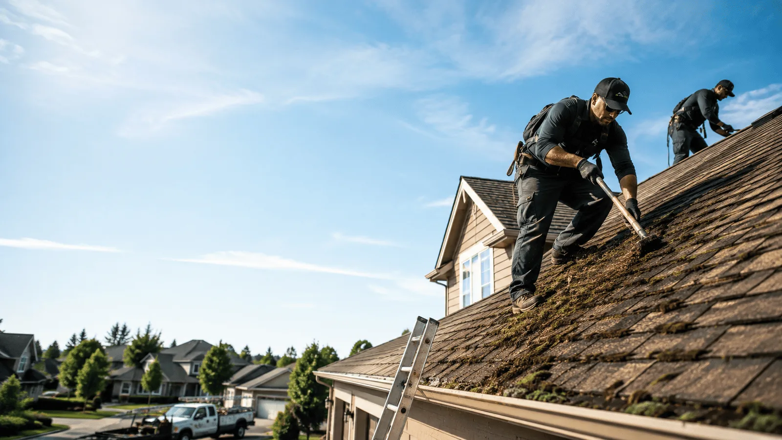 Roof Moss Removal in White Castle, LA near me